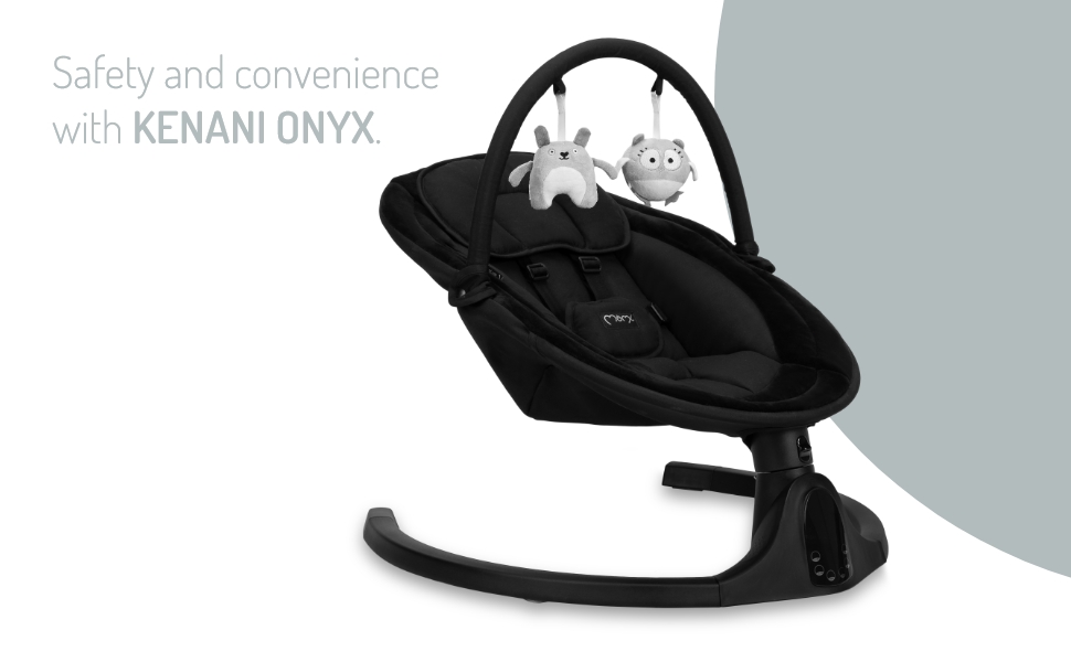MoMi KENANI ONYX electric bouncer with remote control
